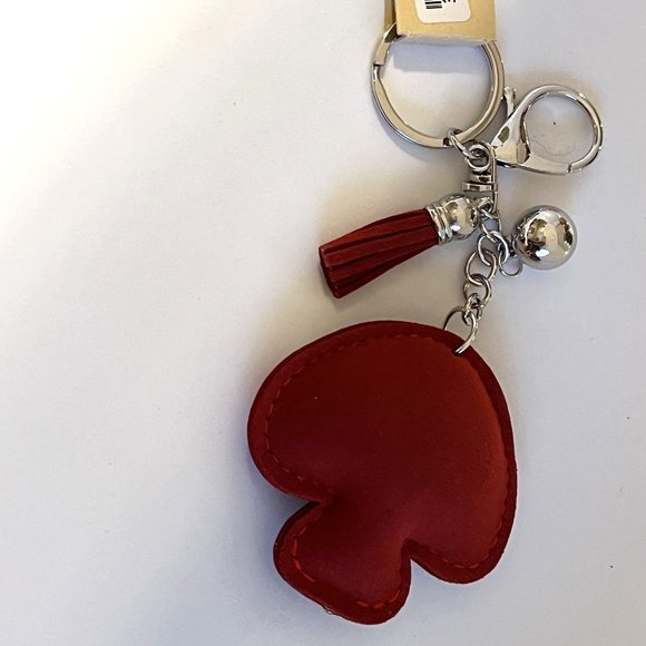 Rhinestone Mushroom Bag Charm Key chain - Picture 3 of 3